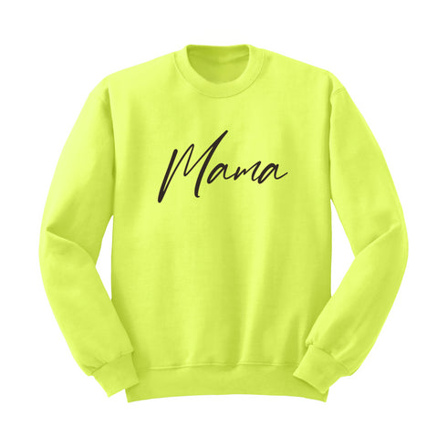 Women's Pullover - Mama (Script) Design